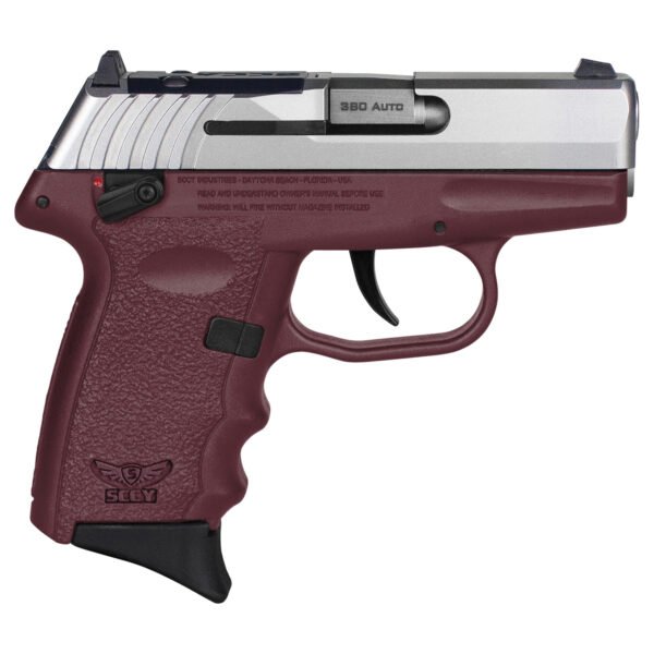 SCCY CPX-4 RDR Gen 3 .380 ACP 2.96" 10+1rds, Crimson Red - CPX4TTCRRDRG3