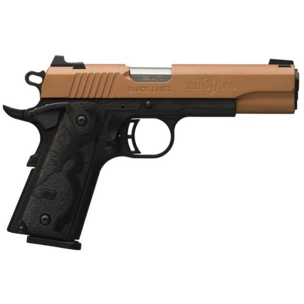 Browning 1911-380 Black Label .380 ACP 4.25" 10rds, Matte Black - 51987492