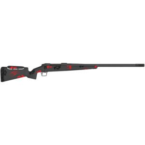 Fierce Firearms Carbon Rival FP 7mm-08 Remington Bolt Action Rifle, Blood Red Camo - FCRFP7MM0820BR