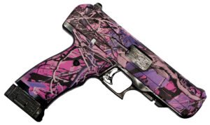 Hi-Point 40 S&W 10+1 Round Semi Auto Striker Fire Handgun, Pink Camouflage - 34010PI
