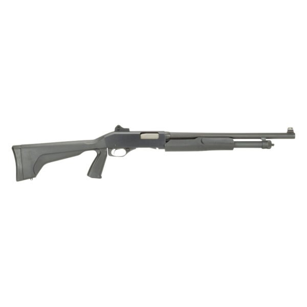 Stevens 320 Security Pump - 12 GA, 18.5" Barrel, Ghost Ring Sight, Pistol Grip