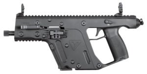 Kriss Vector Gen II SDP Black 9mm Parabellum 17+1 Semi Auto Closed Bolt Delayed Blowback Pistol - KV90-PBL20