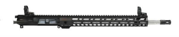 PSA 18" Rifle Length .223 Wylde 1/7 Stainless Steel 15" Lightweight M-lok Upper With BCG, CH, & MBUS Sight Set - 516446673