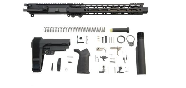 PSA 10.5" Pistol-Length 300AAC Blackout 1/8 Phosphate 12" Slant M-Lok MOE EPT SBA3 Pistol Kit - 5165448818
