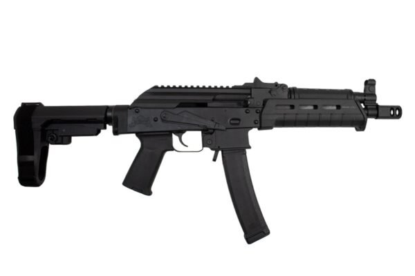 PSA AK-V 9mm MOE SBA-3 Pistol, Black
