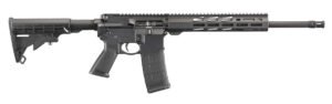 Ruger AR-556 5.56 NATO M-LOK Free-Float Handguard Rifle, Black - 8529