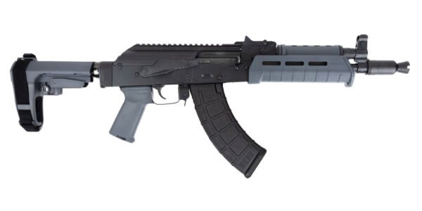 PSA AK-P GF3 MOE SBA3 Pistol, Gray