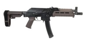 PSA AK-V 9mm MOE SBA3 Pistol, Plum