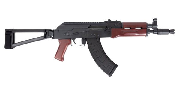 PSA AK-P GF3 Triangle Side Folding Pistol, Redwood