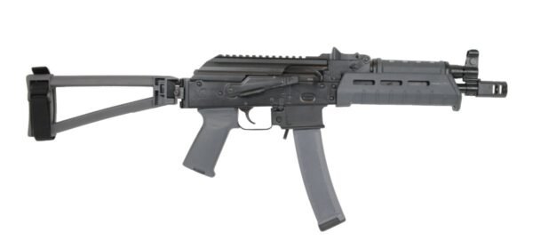 PSA AK-V 9mm MOE Triangle Folding Pistol, Gray