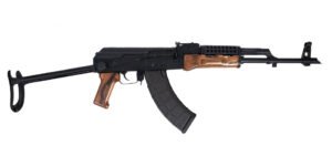 PSA AK-47 GF3 Forged Under Folding Rifle with Cheese Grater Upper Hand Guard, Nutmeg