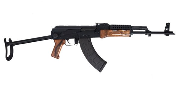 PSA AK-47 GF3 Forged Under Folding Rifle with Cheese Grater Upper Hand Guard, Nutmeg