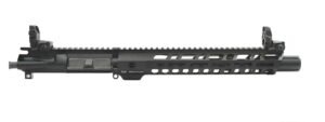 PSA 10.5" CHF 5.56 NATO 1/7  M-lok Slant 12" Upper With MBUS Sight Set - No BCG or CH