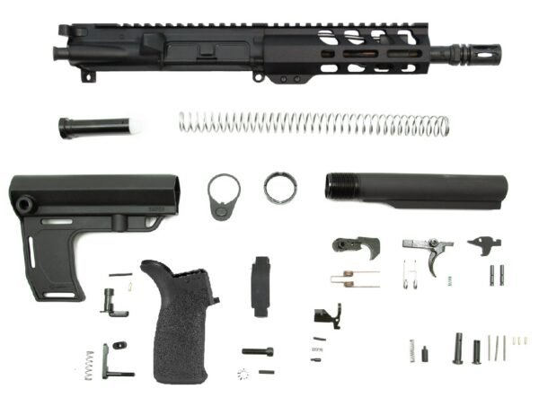 PSA 7.5" 5.56 NATO 1/7 Phosphate 6"  Lightweight M-Lok MFT Battlelink Pistol Kit