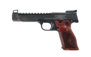 Smith & Wesson Model 41 10rd 22lr Pistol, Carbon Steel w/ Wood Grip - 178031