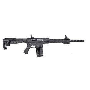 Panzer Arms AR-12 12 Gauge Shotgun Semi-Auto, Black - AR12SSB