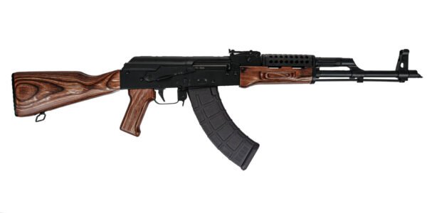 PSAK-47 GF5 Forged Classic Rifle with Cheese Grater Upper Handguard, Nutmeg