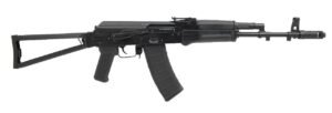 PSAK-74 Classic Triangle Side folding rifle with Toolcraft Trunnion, Bolt, and Carrier, Black