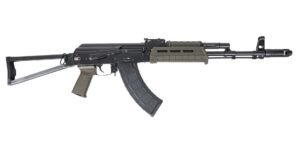 PSA AK-103 GF3 Forged MOE Nitride Barrel Triangle Side Folding Rifle, ODG