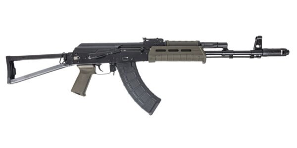 PSA AK-103 GF3 Forged MOE Nitride Barrel Triangle Side Folding Rifle, ODG