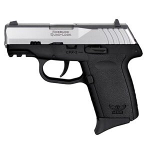 SCCY CPX-2 9mm Pistol 3.1" 10rd, SS/Black - CPX2TTBKG3