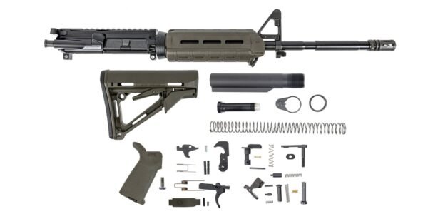PSA 16" Carbine-Length M4 5.56 NATO 1/7 Nitride MOE CTR Rifle Kit, ODG