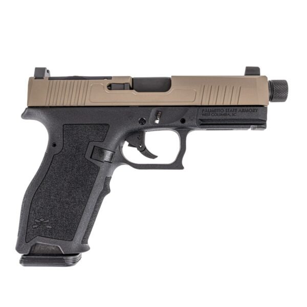 PSA Dagger Full Size - S 9mm Pistol With Extreme Carry Cut RMR Slide & Threaded Barrel,  Two-Tone Flat Dark Earth