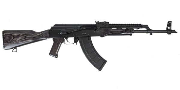PSA AK-47 GF3 Forged Rifle, "Black Satin" With Soviet Arms Railed Gas tube