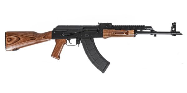 PSA AK-47 GF3 Forged Rifle, Nutmeg With Soviet Arms Railed Gas Tube
