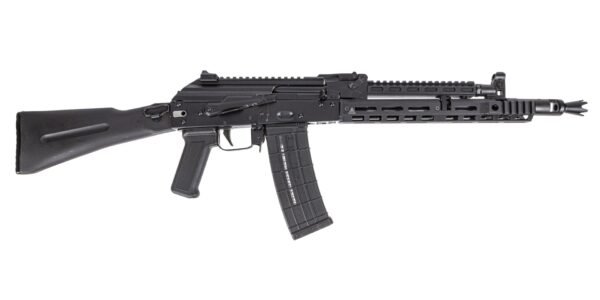 PSA AK-102 Rifle w/Pinned and Welded extended booster, Soviet Arms 11" Rail, Soviet Arms Railed Gas Tube, Polymer Stock, Toolcraft Bolt, Trunnion, and Carrier