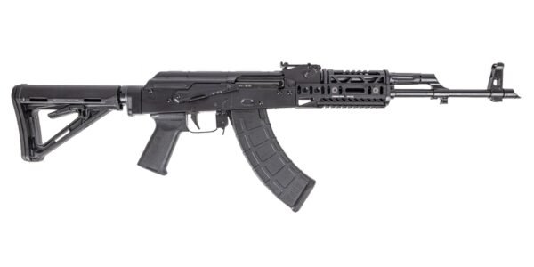 PSA AK-47 GF3 with M4 Stock, Soviet Arms SA-10U & SA-19 Rails,  and ALG Trigger