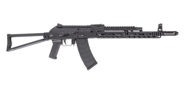 PSAK-74 Classic Triangle Side folding rifle with Hinged Dust cover, Soviet Arms 13.5" Rail & Gastube, Toolcraft Trunnion, Bolt, and Carrier