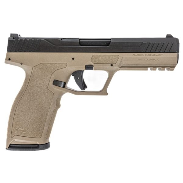 PSA 5.7 Rock Complete Optics Ready Pistol, Two-Tone Flat Dark Earth