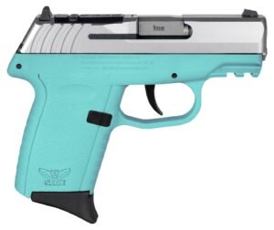 SCCY CPX-2 OR 9mm Pistol 3.1" 10rd, Blue - CPX-2-TTSBRDRG3