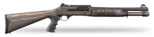Panzer M4 12 Ga Shotgun 18.5" Semi-Auto - Blk/Bronze w/ US Flag Cerakote - PAM4TSBBUSFC