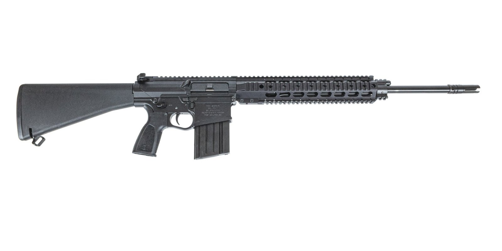 PSA Sabre AR-10 Rifle Billet 20" 6.5 Creedmoor Rifle w/  12.5" Quad Rail & A1 Stock