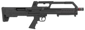 Escort BullTac 12 Gauge 18" Pump Action, Black - HEBP12180301