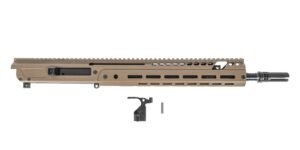 PSA JAKL 14.5" Rifle length Upper Assembly 5.56 NATO 1:7 Nitride w/Knurled CH, BCG & WarComp, FDE