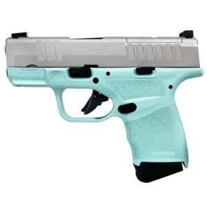 Springfield Hellcat 9mm 3" 13rd Pistol, Tiffany / Crushed Silver - HC9319BOSPTS
