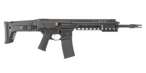 PSA JAKL 13.7" 5.56 1:7 Nitride Partial Picatinny Lower Hand Guard MOE SL EPT F5 Stock Rifle, Black