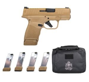 Springfield Hellcat Micro-Compact 9mm 3" 13rd w/ Gear Up Bundle, FDE - HC9319FGU23