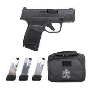 Springfield Hellcat Micro-Compact OSP 9mm 3" 13rd w/ Gear Up Bundle, Black - HC9319BOSPGU23