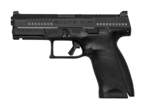 CZ P-10 C 9mm 4" 15rd OR Pistol, Black - 91536