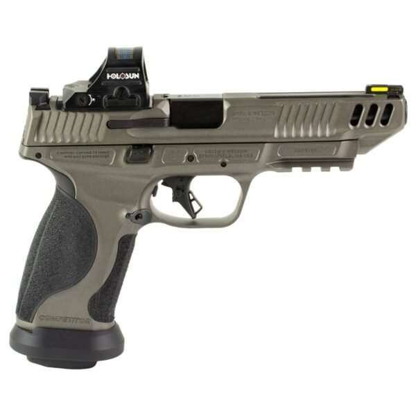 S&W M&P9 Competitor 9mm 5" 17rd Pistol w/ HS407C Red Dot, Black - 13954