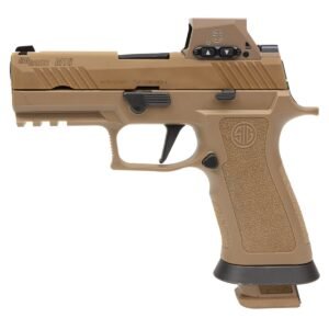 Sig Sauer P320 M18 9mm 3.9" 21rds Pistol w/ Romeo X M17 Optic, Coyote - M18X-9-RX