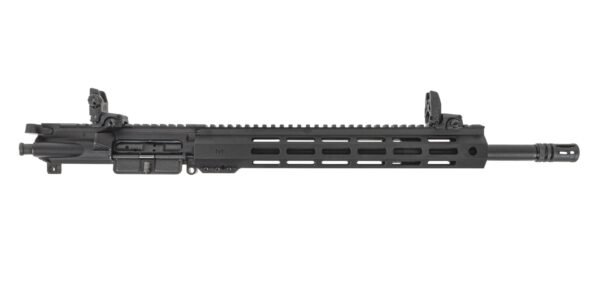 PSA 16" Mid-Length 5.56 NATO 1/7 Phosphate 13.5" Hex M-Lok Upper With BCG, CH, & MBUS Sight Set