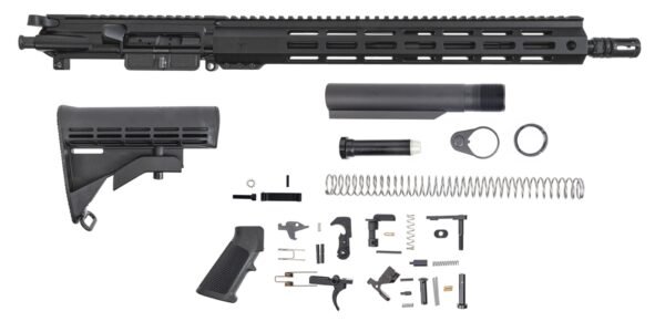 PSA 16" M4 Carbine-Length 5.56 NATO 1:7 Nitride 15" Lightweight Hex M-Lok Freedom Rifle Kit