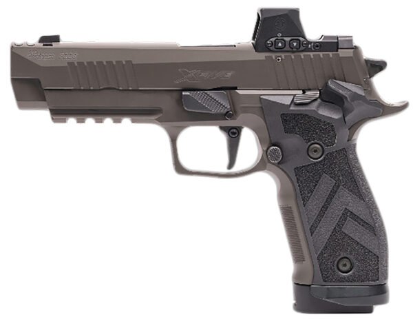 Sig Sauer P226 XFIVE Legion 9mm 4.40" 20rd Pistol w/ Romeo-X Optic, Legion Gray Cerakote - 226X5-9-LEGION-RXX
