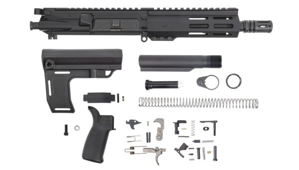 PSA 7" 5.56 1/7 Phosphate 6" Lightweight Hex M-Lok MFT EPT Battlelink Pistol Kit
