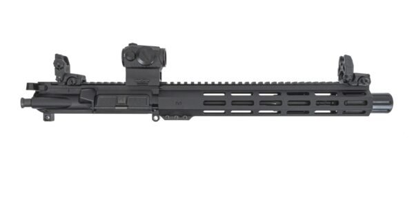 PSA 10.5" Carbine-Length 5.56 NATO 1/7 Phosphate 12" Lightweight Hex M-Lok Upper with MBUS Sight Set & Romeo 5 W/BCG & CH